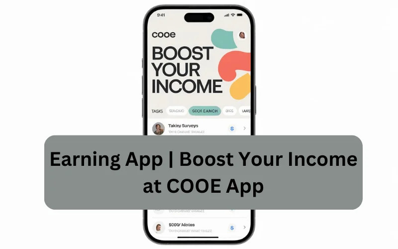 Earning App at Cooe Games featured image